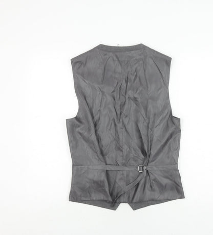 Mens UK Size 38 NEXT Regular Grey Suit Waistcoat