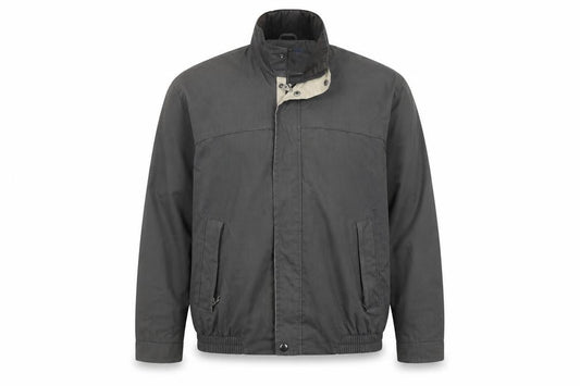 Mens UK Size M TownCraft Grey Bomber Jacket