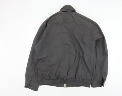 Mens UK Size M TownCraft Grey Bomber Jacket