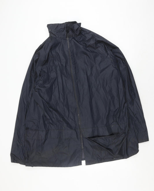 DRI Black Men's XL Waterproof Rain Coat