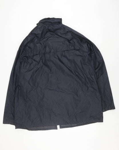 DRI Black Men's XL Waterproof Rain Coat