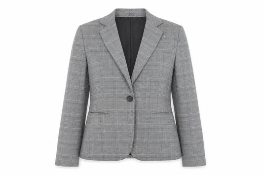 Womens UK Size 6 Zara Regular Grey Blazer