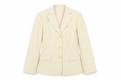 Womens UK Size 16 Oscar B Regular Ivory Blazer