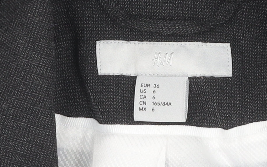 H&M Women's Black Regular Blazer Suit Jacket 8