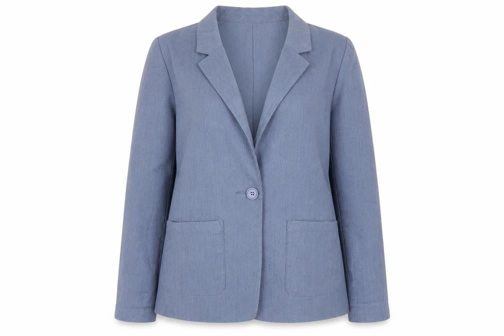 Womens UK Size 12 H&M Regular Blue Blazer