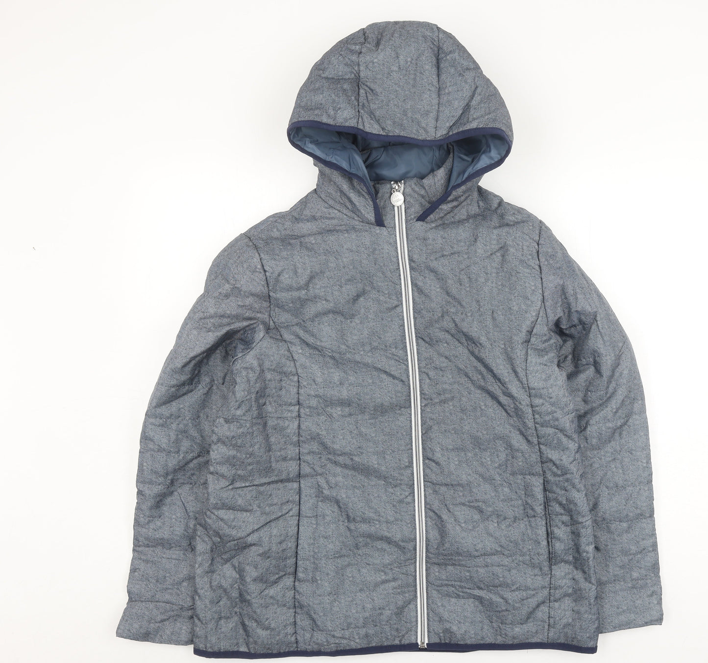 Mens UK Size M Nathalie Andersen Blue Puffer Jacket