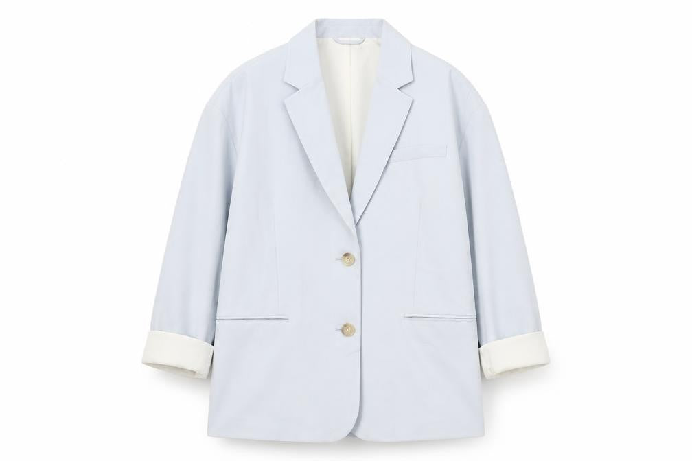 Womens UK Size S H&M Regular White Blazer