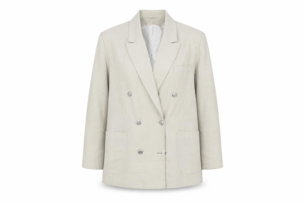 Womens UK Size 14 Canda Regular Beige Suit Jacket