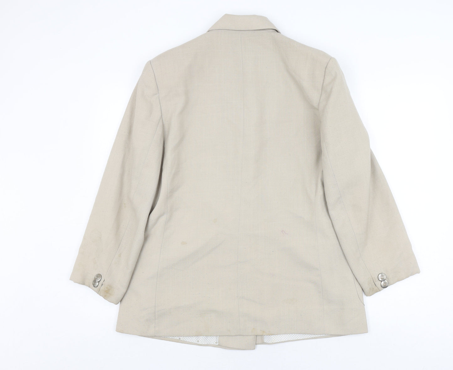 Womens UK Size 14 Canda Regular Beige Suit Jacket