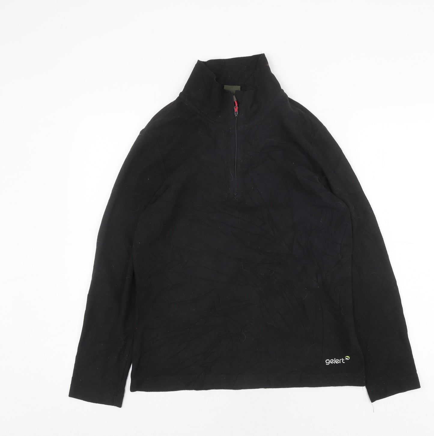 Gelert Women's Black Zip Sweatshirt Size 14