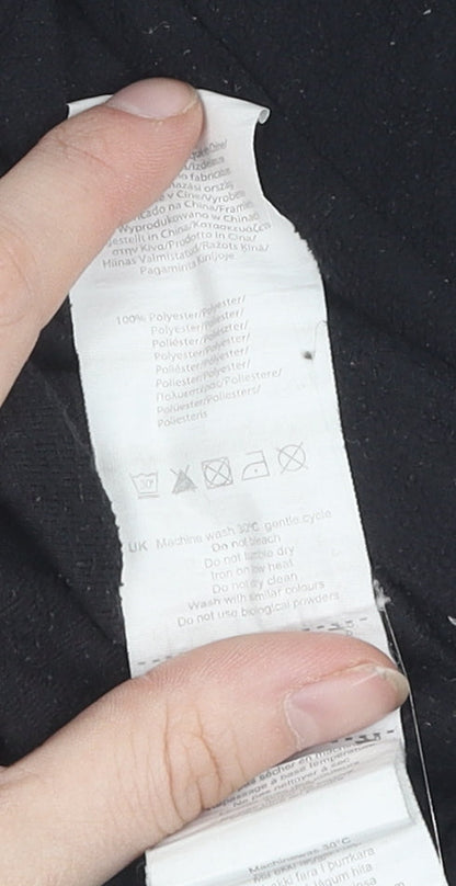 Gelert Women's Black Zip Sweatshirt Size 14