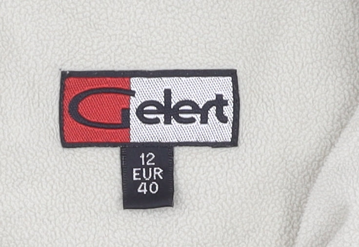 Gelert Women's Beige Fleece 1/2 Zip Sweatshirt Size M