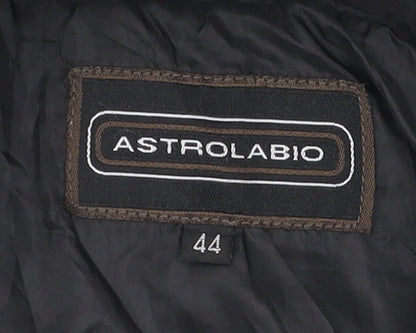 Astrolabio Unisex Black Quilted Jacket UK 16