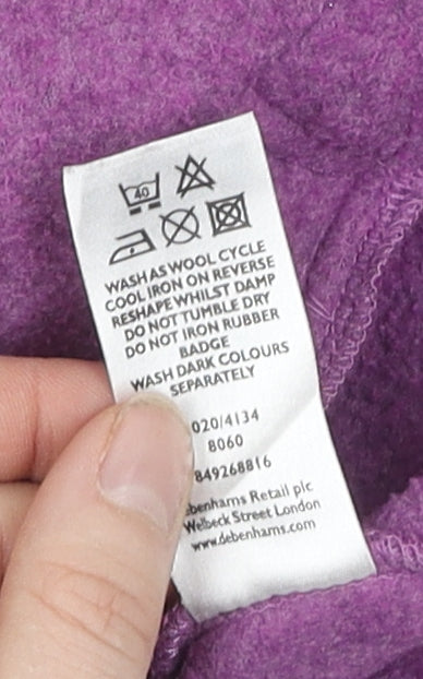 Womens UK Size 10 Debenhams Purple Basic Jacket