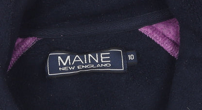 Womens UK Size 10 Debenhams Purple Basic Jacket