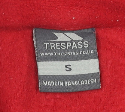 Womens UK Size S Trespass Red Basic Jacket