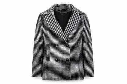 Marks & Spencer Women's Black Pea Coat - Size S Classic