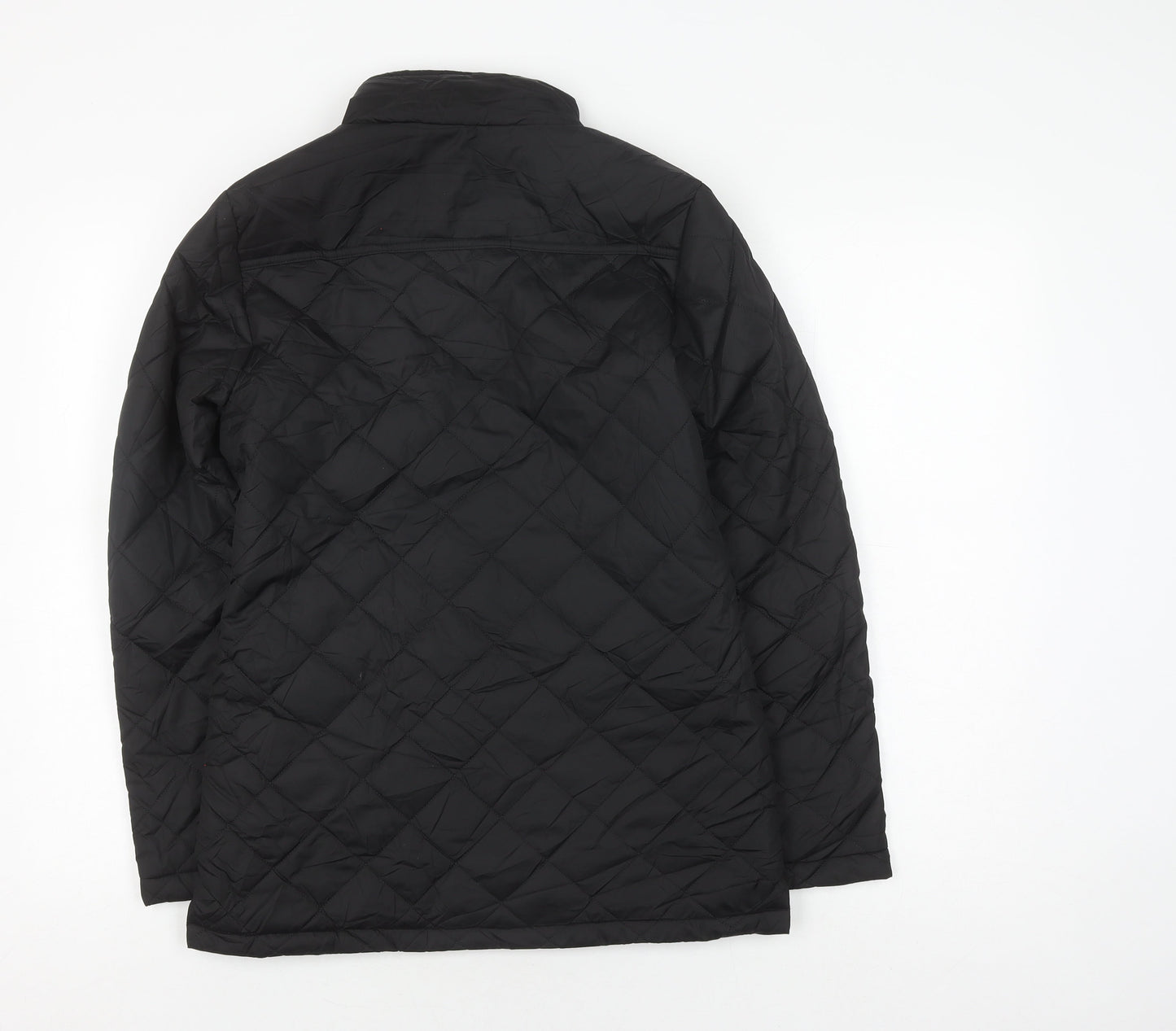 Womens UK Size M incorporatewear Black Quilted Coat