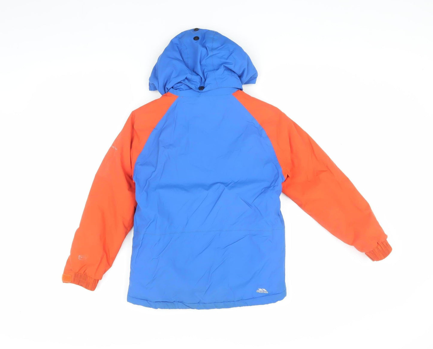Trespass Boys Blue Orange Ski Jacket 7-8 Years Waterproof