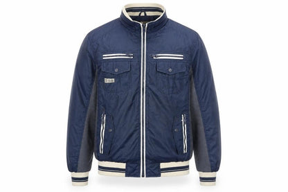 Mens UK Size XL D-Rock Blue Bomber Jacket