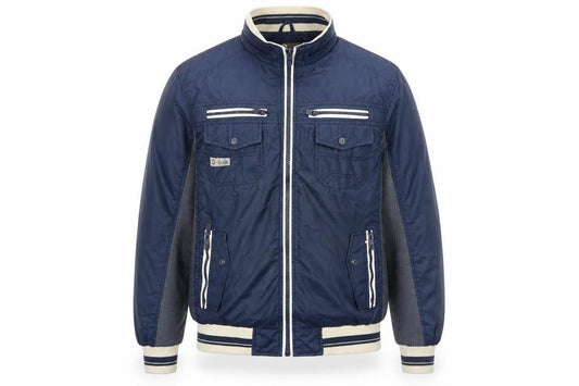 Mens UK Size XL D-Rock Blue Bomber Jacket
