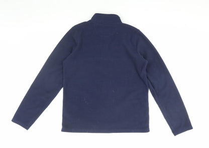 Peter Storm Boys Blue Fleece 1/2 Zip Sweatshirt Age 13