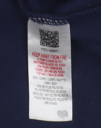 Peter Storm Boys Blue Fleece 1/2 Zip Sweatshirt Age 13