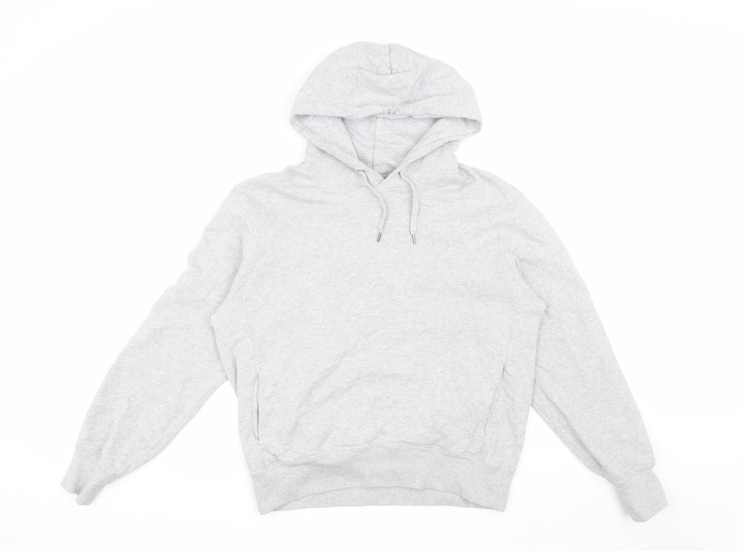 Uniqlo Grey Unisex Hoodie Pullover Size S Casual
