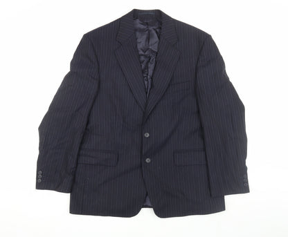 Mens UK Size 42 The Label Regular Black Suit Jacket