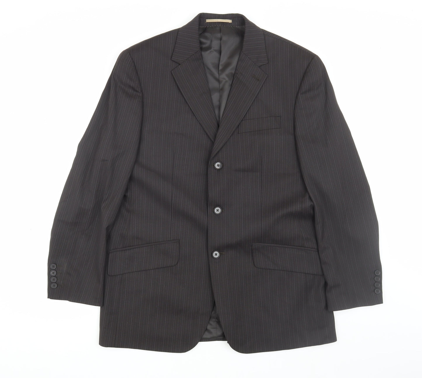 Mens UK Size 40 NEXT Regular Black Suit Jacket