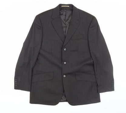 Mens UK Size 40 NEXT Regular Black Suit Jacket