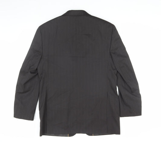 Mens UK Size 40 NEXT Regular Black Suit Jacket