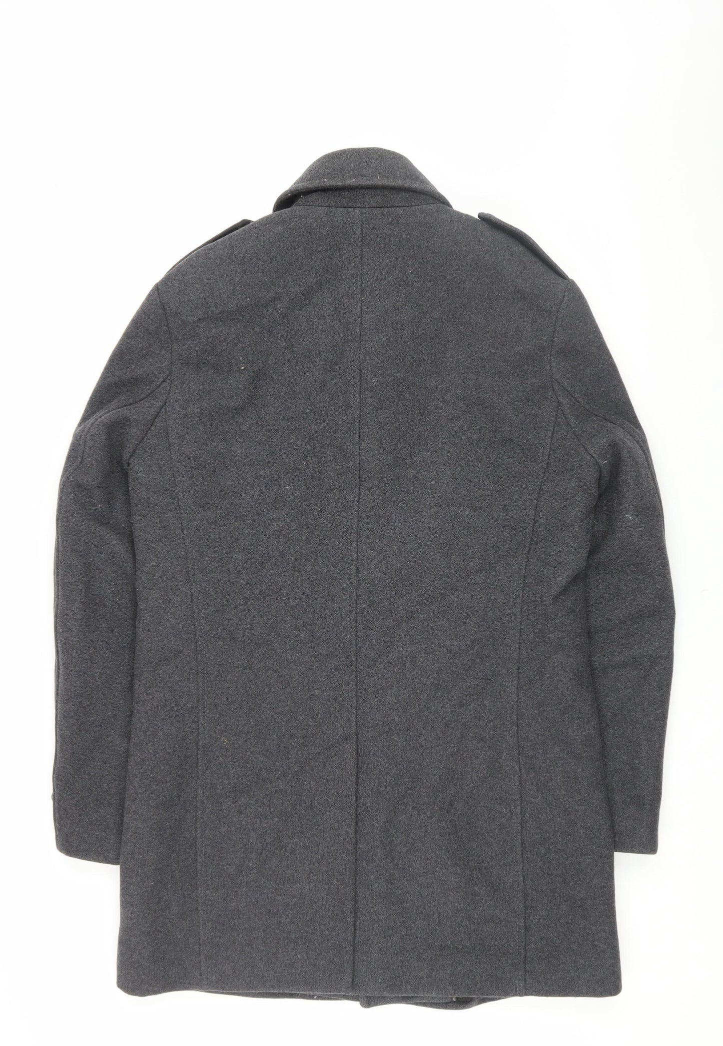 Mens UK Size 38R Esprit Grey Military Jacket