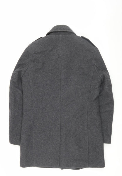 Mens UK Size 38R Esprit Grey Military Jacket