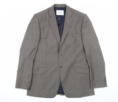Mens UK Size 42 Daniel Hechter Regular Grey Suit Jacket