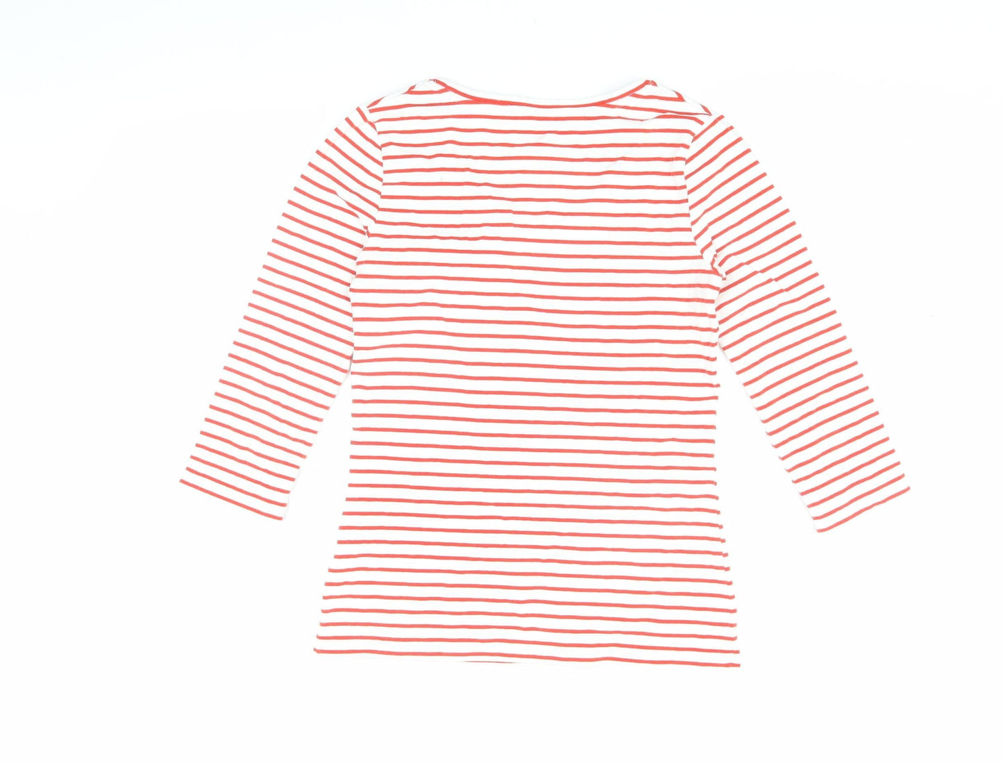 Boden Women's Multicoloured Striped Jersey T-Shirt S