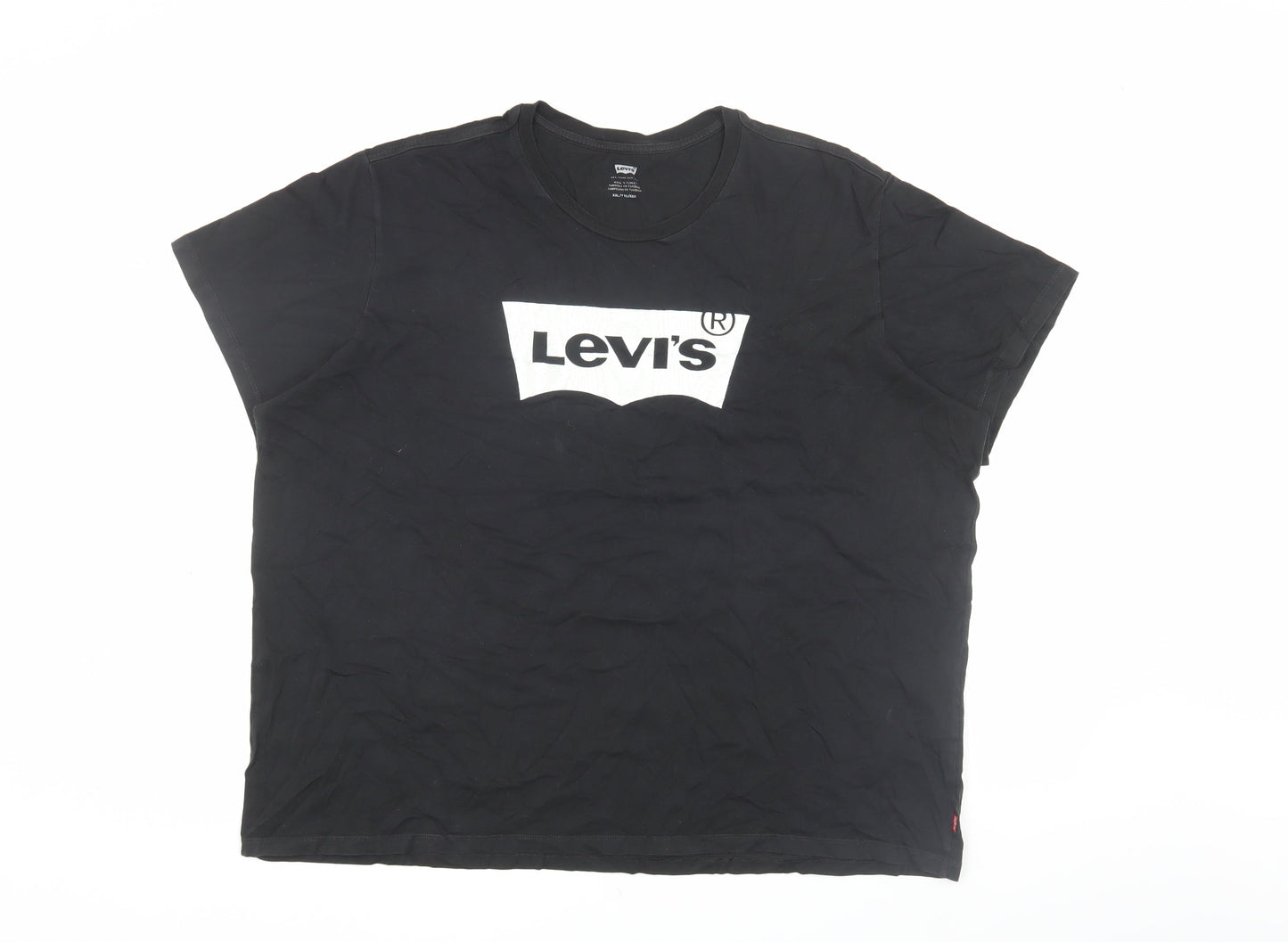 Levi's Men's Black Graphic Logo T-Shirt 2XL