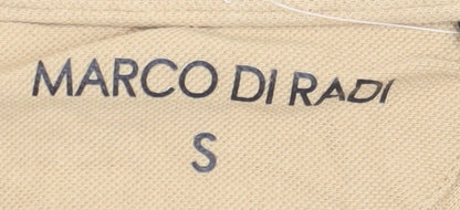 Marco Di Radi Women's Beige Polo Shirt S