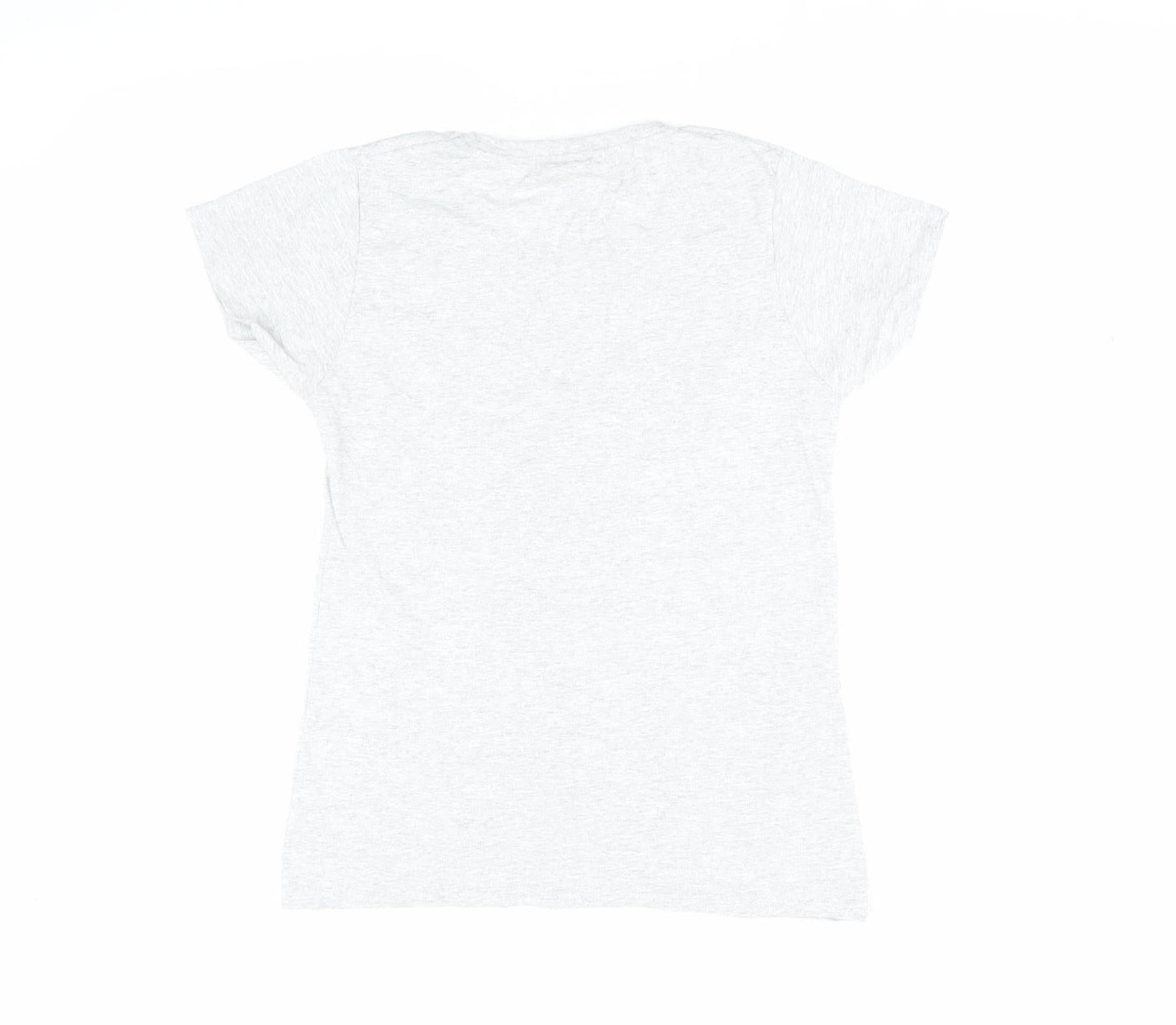 Unisex Adults UK Size S Harry Potter Grey Basic T-Shirt