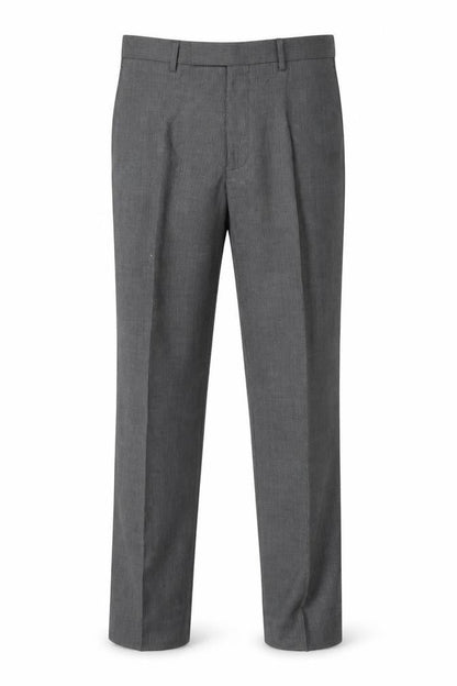 Mens UK Size 34 Marks and Spencer Classic Fit Dress Pants Grey Trousers