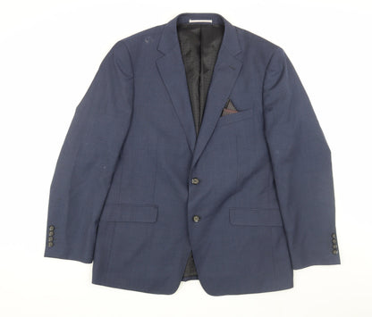 Mens UK Size 42 Skopes Regular Blue Suit Jacket