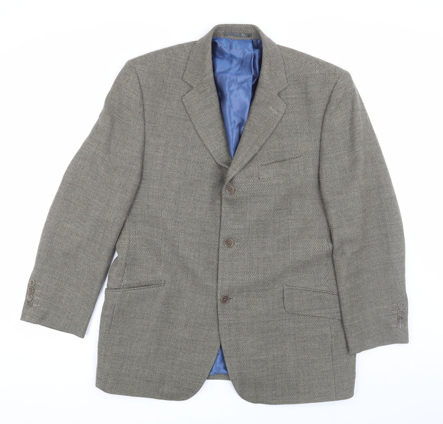 Mens UK Size 42 Daniel Hechter Regular Grey Suit Jacket
