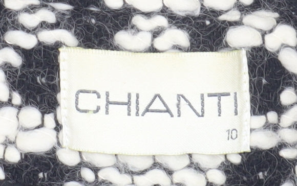 Womens UK Size 10 Chianti Black Basic Jacket