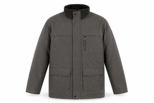 Mens UK Size L Brook Taverner Green Parka Coat