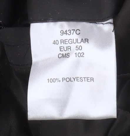 Mens UK Size L Brook Taverner Green Parka Coat