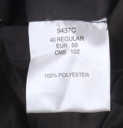 Mens UK Size L Brook Taverner Green Parka Coat