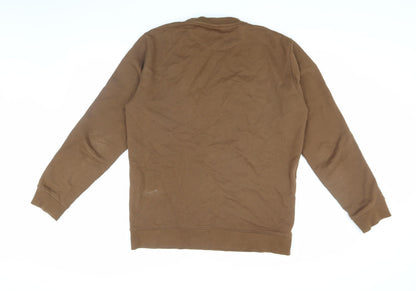 Celio Men's Brown Pullover Sweatshirt Size M