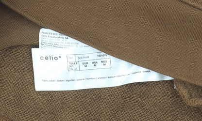 Celio Men's Brown Pullover Sweatshirt Size M