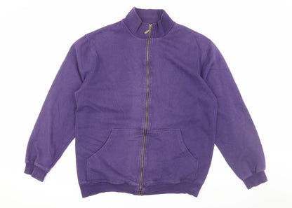 Mens UK Size L Cotton Traders Purple