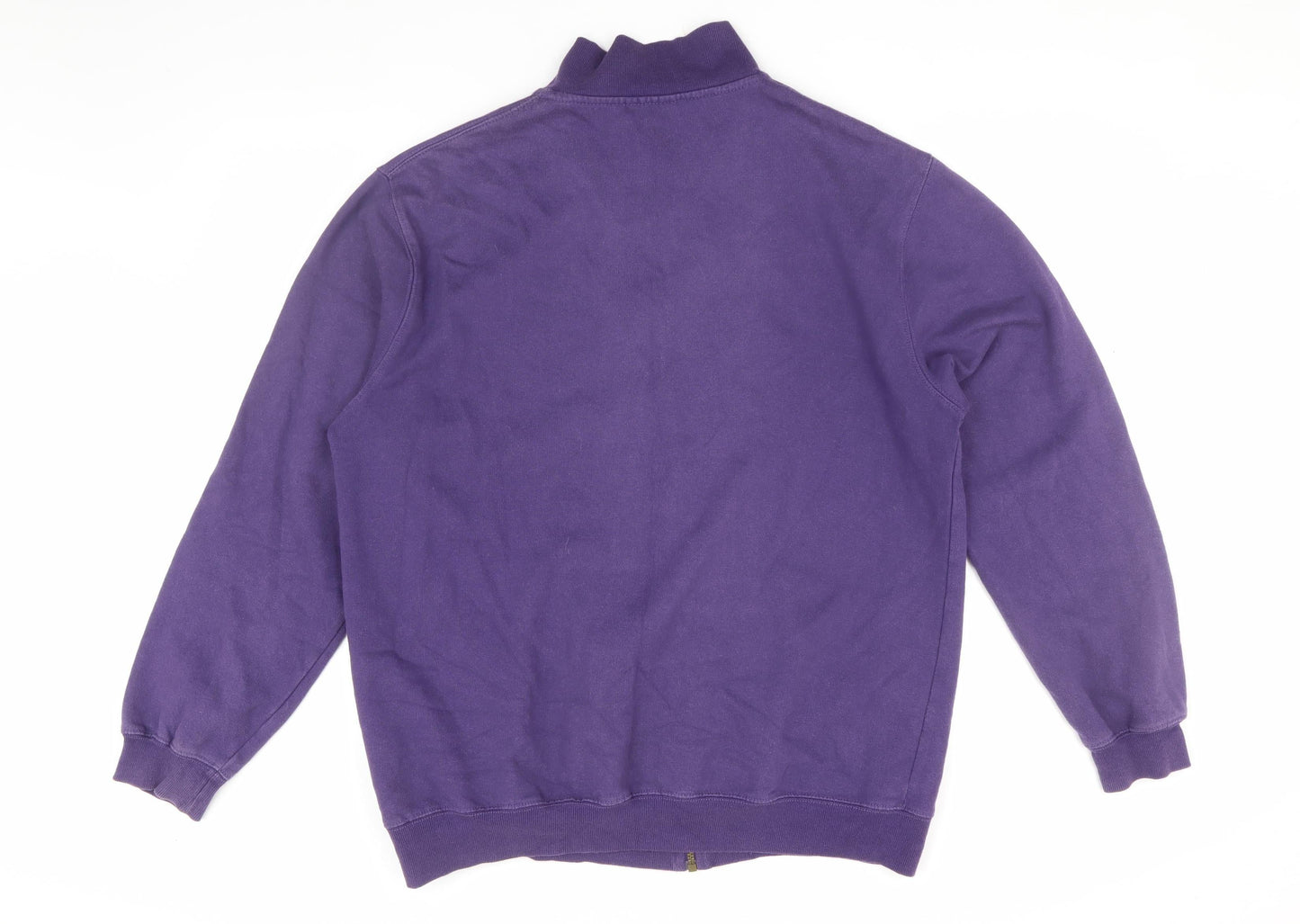 Mens UK Size L Cotton Traders Purple